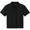 Custom Gildan Youth DryBlend 6-Ounce Jersey Knit Sport Shirt. Black