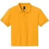 Custom Gildan Youth DryBlend 6-Ounce Jersey Knit Sport Shirt. Gold