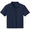 Custom Gildan Youth DryBlend 6-Ounce Jersey Knit Sport Shirt. Navy Blue