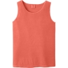 Custom COMFORT COLORS Heavyweight Ring Spun Tank Top. Bright Salmon Red