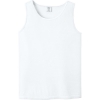 Custom COMFORT COLORS Heavyweight Ring Spun Tank Top. White