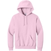 Custom Jerzees NuBlend Pullover Hooded Sweatshirt. Classic Pink