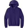 Custom Jerzees NuBlend Pullover Hooded Sweatshirt. Deep Purple