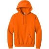 Custom Jerzees NuBlend Pullover Hooded Sweatshirt. Safety Orange
