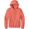 Custom Jerzees NuBlend Pullover Hooded Sweatshirt. Sunset Coral Orange