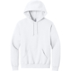 Custom Jerzees NuBlend Pullover Hooded Sweatshirt. White