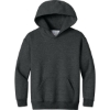 Custom Jerzees - Youth NuBlend Pullover Hooded Sweatshirt. Black Heather