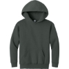 Custom Jerzees - Youth NuBlend Pullover Hooded Sweatshirt. Charcoal Grey