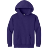 Custom Jerzees - Youth NuBlend Pullover Hooded Sweatshirt. Deep Purple
