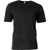 Custom A4 Softek Short Sleeve Tee Black