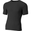 Custom A4 Compression Short Sleeve Tee Black