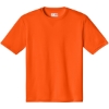 Custom A4 Cooling Performance Short Sleeve Tee Safety Orange
