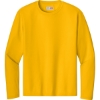 Custom A4 Cooling Performance Long Sleeve Tee Gold