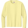 Custom A4 Cooling Performance Long Sleeve Tee Light Yellow
