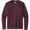 Custom A4 Cooling Performance Long Sleeve Tee Maroon Red