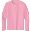 Custom A4 Cooling Performance Long Sleeve Tee Pink