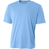 Custom A4 Sprint Performance Tee Light Blue