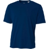 Custom A4 Sprint Performance Tee Navy Blue