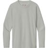 Custom A4 Youth Cooling Performance Long Sleeve Tee Silver