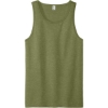 Custom Allmade Unisex Tri-Blend Tank Olive You Green