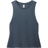 Custom Allmade Womens Tri-Blend Muscle Tank Rebel Blue