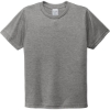 Custom Allmade Youth Tri-Blend Tee Aluminum Grey