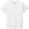 Custom Allmade Youth Tri-Blend Tee Bright White