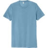 Custom Allmade Unisex Organic Cotton Tee. Arctic Blue