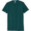 Custom Allmade Unisex Organic Cotton Tee. Deep Sea Green