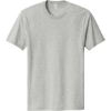 Custom Allmade Unisex Organic Cotton Tee. Granite Gray Heather