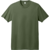 Custom Allmade Unisex Heavyweight Recycled Cotton Tee Olive You Green