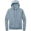 Custom Allmade Unisex Organic CVC Fleece Pullover Hoodie I Like You Blue