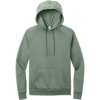 Custom Allmade Unisex Organic CVC Fleece Pullover Hoodie Matcha Green