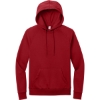 Custom Allmade Unisex Organic CVC Fleece Pullover Hoodie Revolution Red