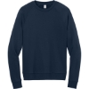 Custom Allmade Unisex Organic CVC Fleece Crewneck Sweatshirt RebelBlue