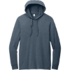 Custom Allmade Unisex Tri-Blend Hoodie Tee Rebel Blue