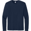 Custom Allmade Unisex Long Sleeve Organic Cotton Tee Night Sky Navy Blue