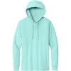 Custom Allmade Unisex Mineral Dye Organic Cotton Hoodie Tee Saltwater Blue