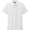 Custom Brooks Brothers Pima Cotton Pique Polo White/Gold