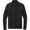 Custom Brooks Brothers Mid-Layer Stretch 1/2-Button Black Heather