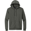 Custom Brooks Brothers Double-Knit Full-Zip Hoodie Windsor Gray