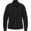 Custom Brooks Brothers Womens Diamond Quilt Full-Zip Deep Black