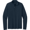 Custom Brooks Brothers Luxe Performance 1/4-Zip Navy Blazer Blue