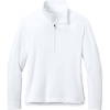 Custom Brooks Brothers Womens Luxe Performance 1/4-Zip White