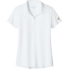 Custom Brooks Brothers Womens Mesh Pique Performance Polo White