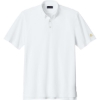Custom Brooks Brothers Pinpoint Pique Dress Polo White