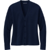 Custom Brooks Brothers Womens Cotton Stretch Cardigan Sweater Navy Blue Blazer