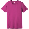 Custom BELLA+CANVAS Unisex Jersey Short Sleeve Tee. Berry Pink