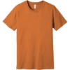 Custom BELLA+CANVAS Unisex Jersey Short Sleeve Tee. Burnt Orange
