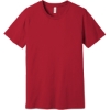 Custom BELLA+CANVAS Unisex Jersey Short Sleeve Tee. Canvas Red